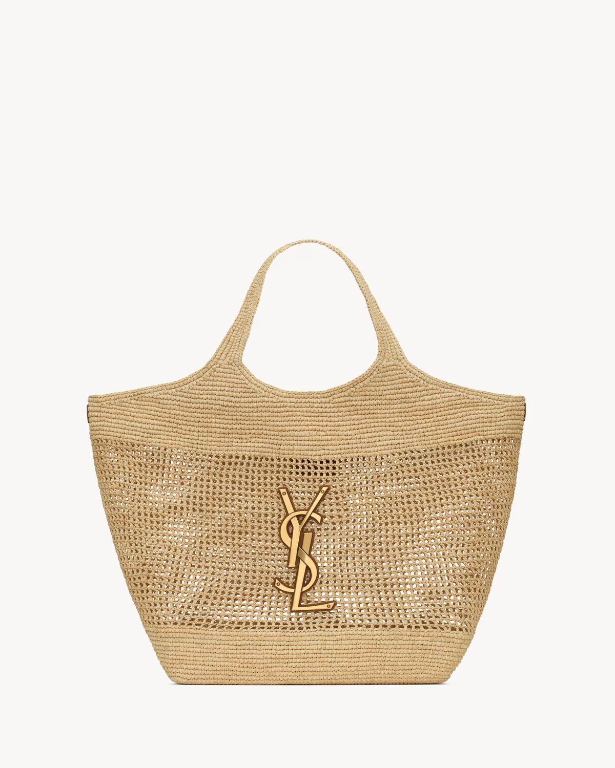 YSL Originals Premium Bag ICARE in Raffia