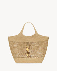 YSL Originals Premium Bag ICARE in Raffia