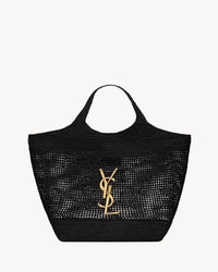 YSL Originals Premium Bag ICARE in Raffia