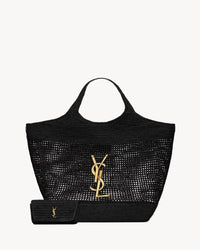YSL Originals Premium Bag ICARE in Raffia