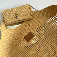 YSL Originals Premium Bag ICARE in Raffia