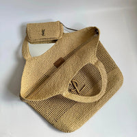 YSL Originals Premium Bag ICARE in Raffia